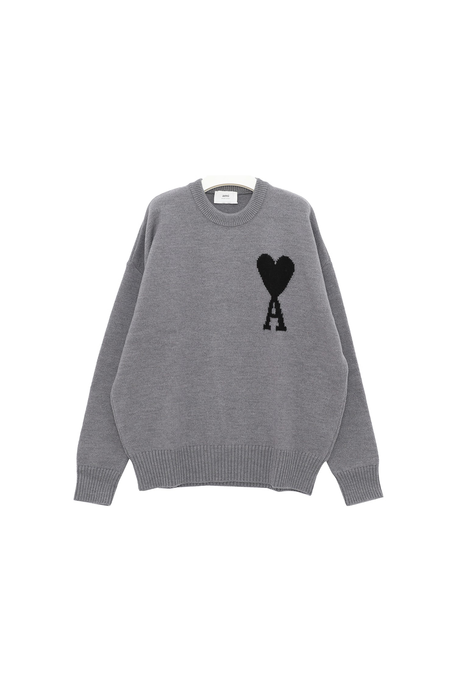 AMI】オーバーサイズインターシャセーター☆UKS002 018 154 (AMI PARIS