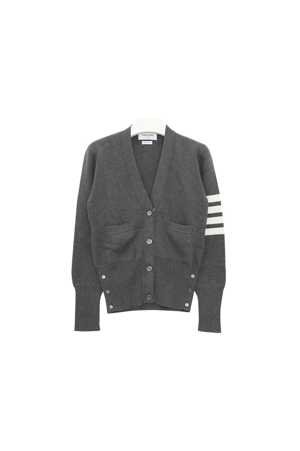 《THOM BROWNE》 FKC207A 00219 035 ストライプ カーディガン 