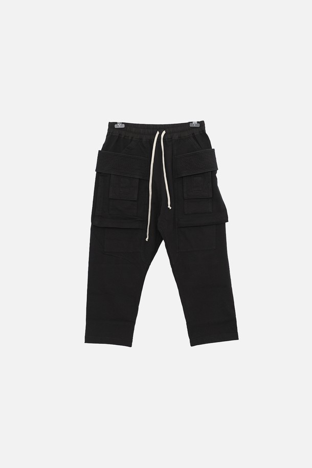 RICK OWENS - 팬츠 - 릭오웬스 다크쉐도우 드로스트링 태권도 남성 팬츠 DU01C6371 RIG 09