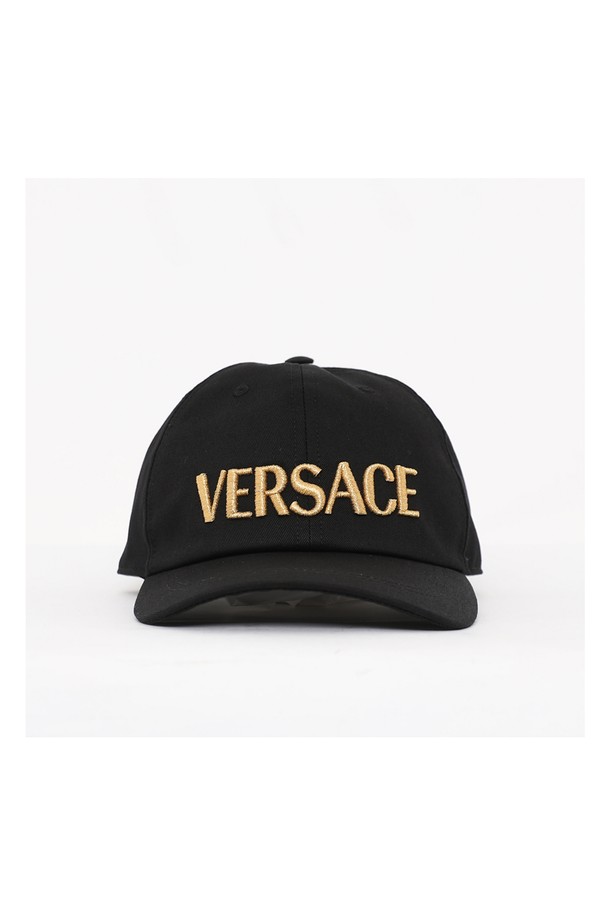 VERSACE - 모자 - 베르사체 골드 자수로고 남성 볼캡 1001590 1A08103 2B150