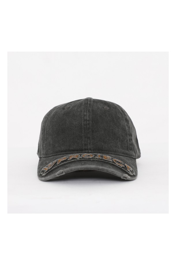 Y/PROJECT - 모자 - 와이프로젝트 23FW CAP02 S25 VINTAGE BLACK 볼캡