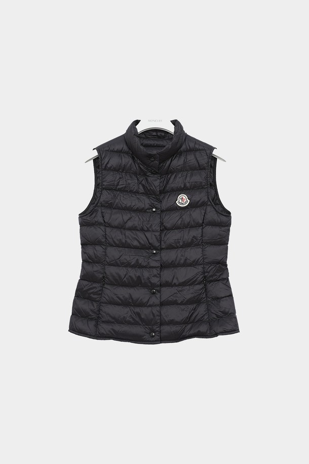 MONCLER - 키즈아우터 - 몽클키즈 리안 패치로고 패딩 조끼 베스트 여아 자켓 1A00101 53048 999 LIANE/12A