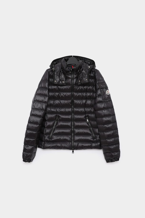 MONCLER - 점퍼 - 몽클레어 패치 후드 여성 패딩 1B10100 C0070 999 BLEU