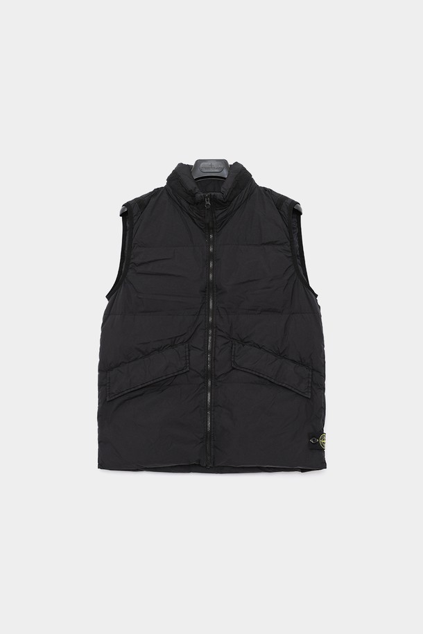 STONE ISLAND - 키즈아우터 - 스톤아일랜드키즈 와펜로고 패딩 조끼 남아 자켓 7916G0123 V0029/12A