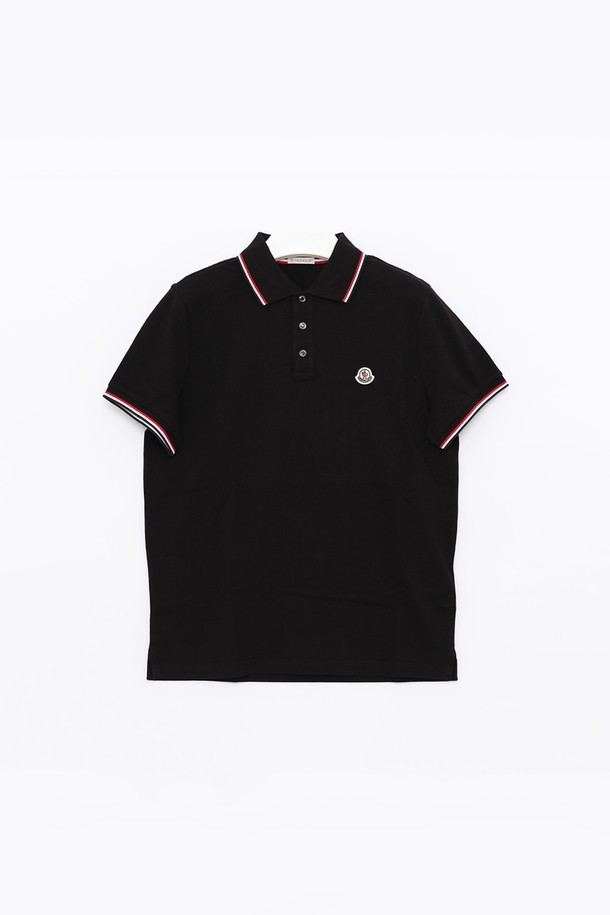 MONCLER - 반팔티셔츠 - 몽클레어 8A70300 84556 999 삼선라인 PK티