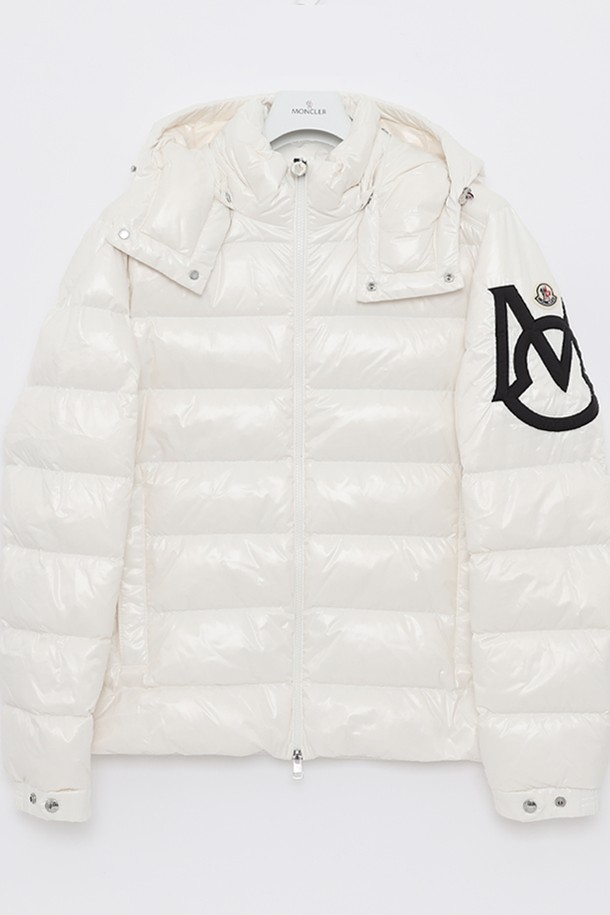 MONCLER - 다운/패딩 - 몽클레어 살룩스 패치로고 후드 패딩 남성 자켓 1A00007 5963V 031 SAULX