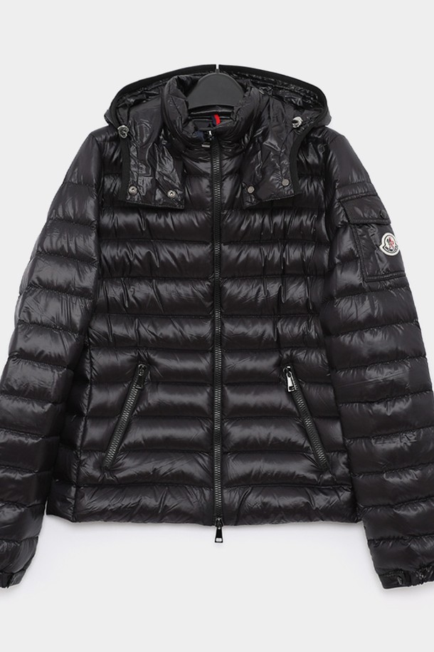 MONCLER - 점퍼 - 몽클레어 패치 후드 여성 패딩 1B10100 C0070 999 BLEU