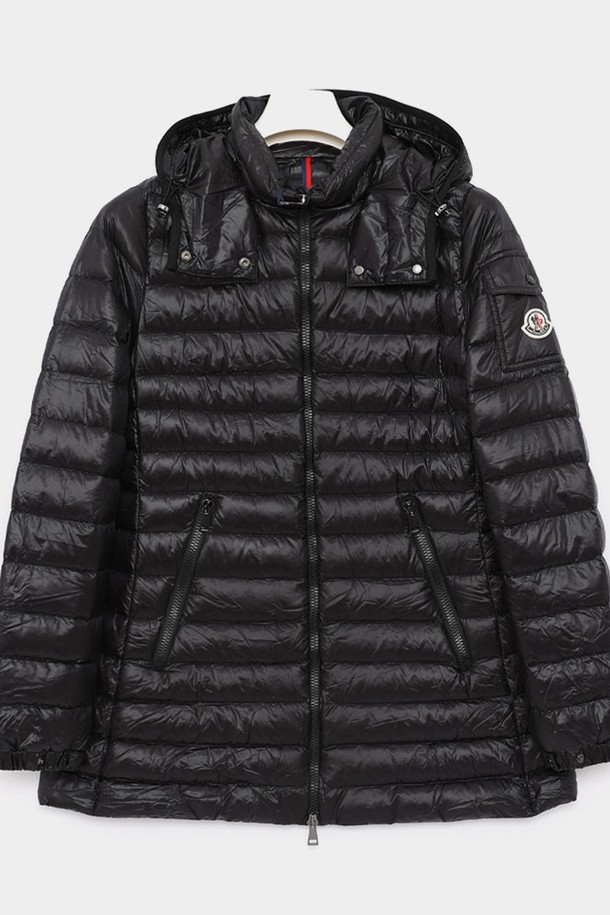 MONCLER - 점퍼 - 몽클레어 멘테 패치로고 후드 경량패딩 여성 자켓 1C10000 C0070 999 MENTHE