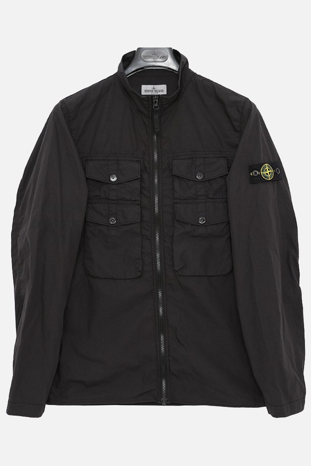 STONE ISLAND - 키즈아우터 - 스톤아일랜드키즈 와펜로고 4포켓 윈드 남아 자켓 6A 781610101 V1029/6A 8A