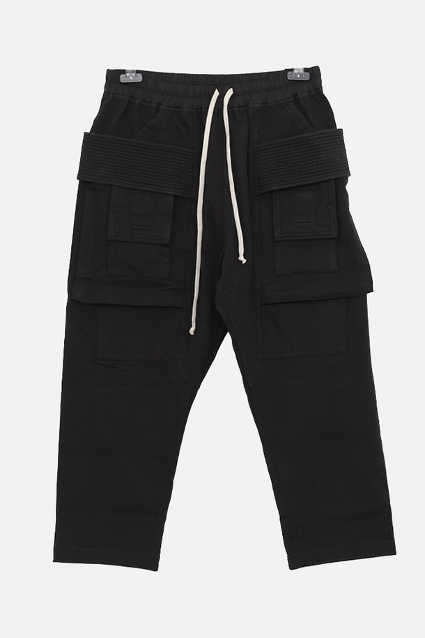 RICK OWENS - 팬츠 - 릭오웬스 다크쉐도우 드로스트링 태권도 남성 팬츠 DU01C6371 RIG 09