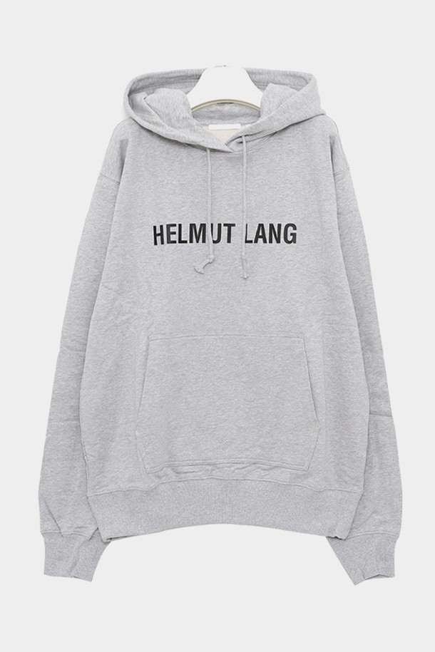 HELMUT LANG - 후디 - 헬무트랭 코어 로고 스웨트 남성 후드티 L09HM521 UEH