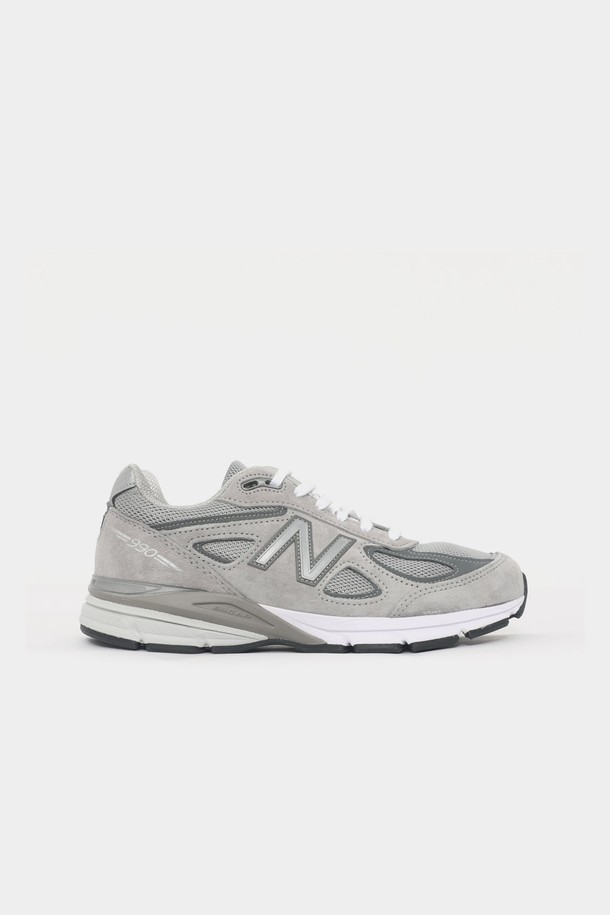 NEW BALANCE - 스니커즈 - 뉴발란스 990v4 메이드 인 USA 그레이 실버 남성 스니커즈 990GR4