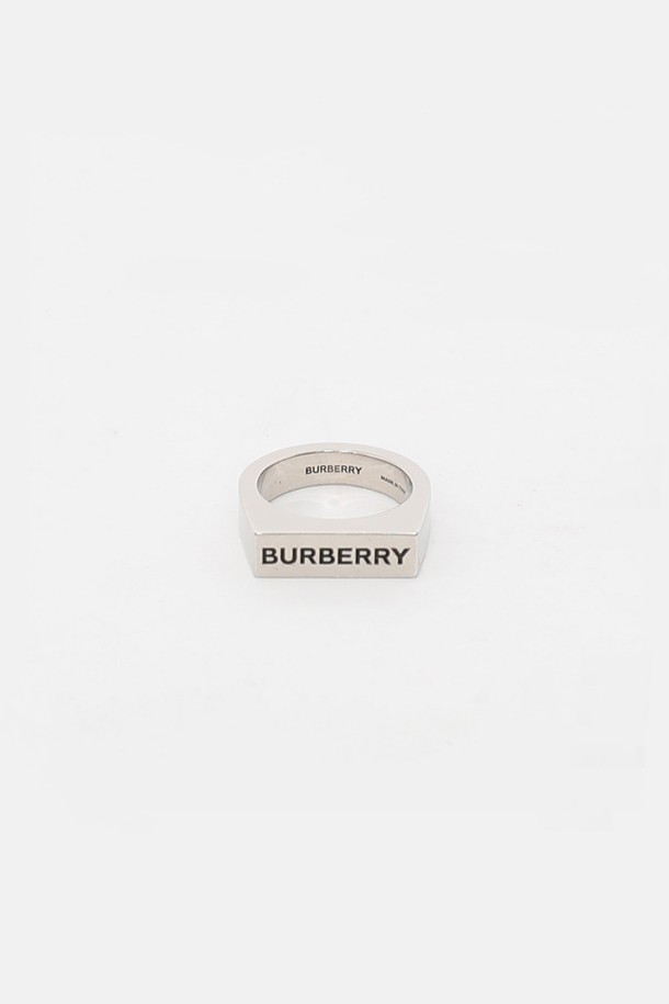 BURBERRY - 기타소품 - 버버리 엔그레이빙 팔라듐 공용 반지 8064271