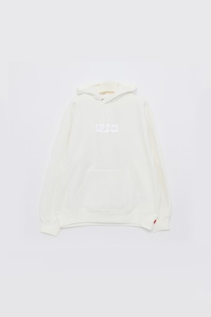 슈프림 박스로고 클래식 스웨트 남성 후드티 FW23SW56 WHITE