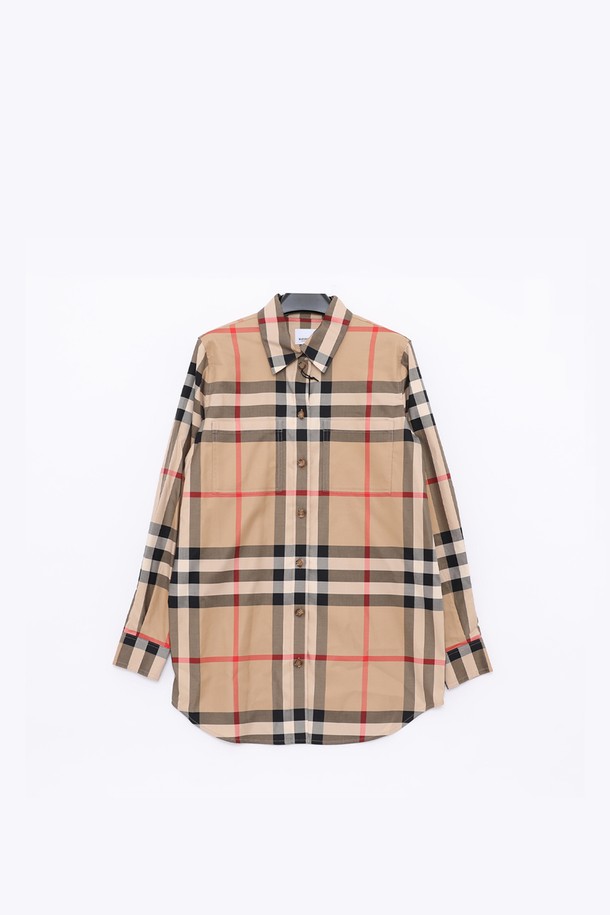 BURBERRY - 셔츠 - 버버리 24SS 8071338 빈티지체크 파올라 셔츠