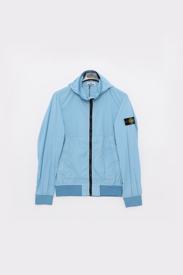 STONE ISLAND - 의류 - 스톤키즈 와펜로고 나일론 후드 남아(여아) 자켓 801641136 V0040/12A