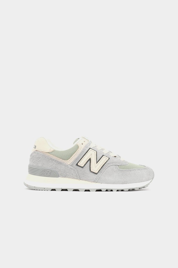 NEW BALANCE - 스니커즈 - 뉴발란스 뉴발 574 슬레이트 그레이 올리빈 스니커즈 WL574GA2