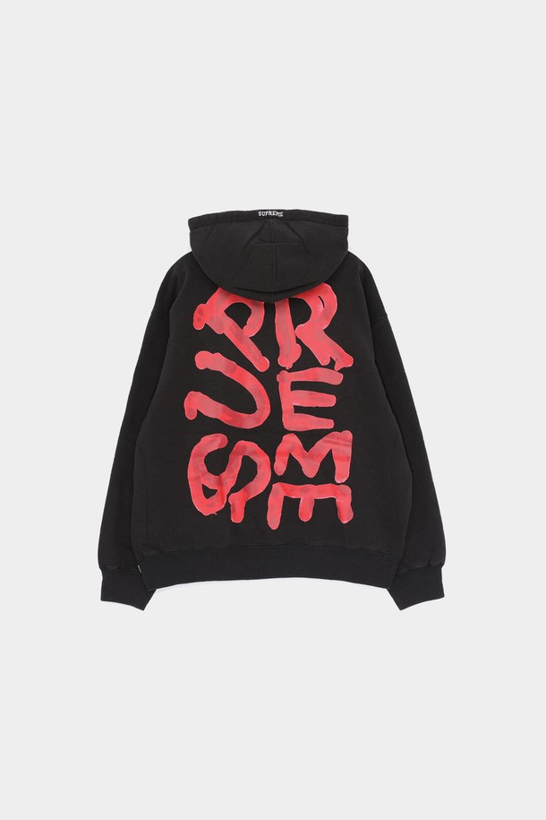 SUPREME - 후디 - 슈프림 페인트 스웨트 남성(공용) 후드티 SS24SW49 BLACK