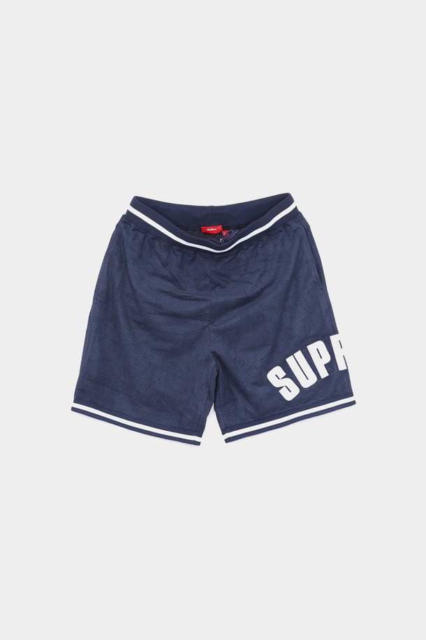 SUPREME - 하프팬츠 - 슈프림 울트라스웨이드 메쉬 쇼츠 남성 반바지 SS24SH7 NAVY