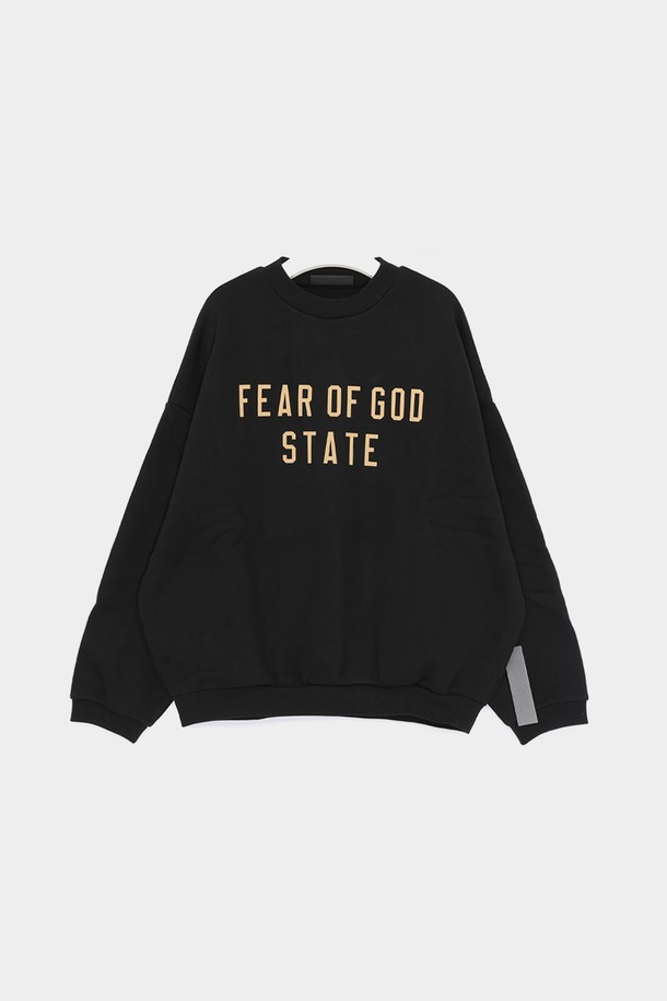 FEAR OF GOD - 스웨트셔츠 - 피어오브갓 24FW 에센셜 플리스 오버핏 스테이트 남성 맨투맨 192BT246260F