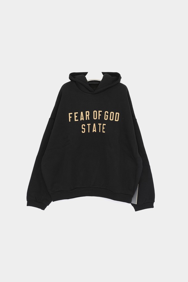 FEAR OF GOD - 후디 - 피어오브갓 24FW 에센셜 플리스 오버핏 스테이트 남성 후드티 192BT246250F