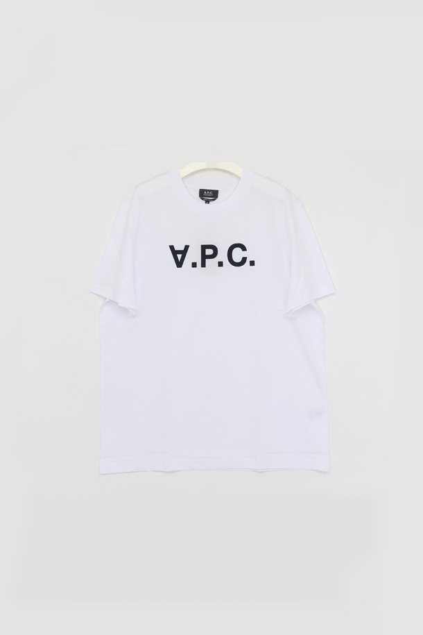 A.P.C. - 반팔티셔츠 - 아페세 25SS VPC로고 스탠다드 반팔 남성 티셔츠 COHBM M26384 TAE