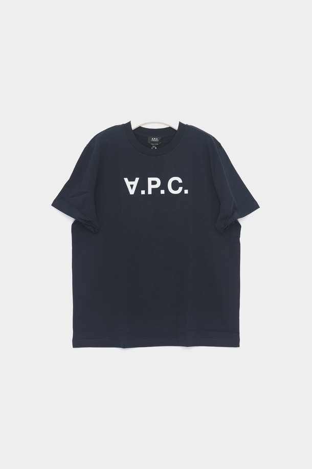 A.P.C. - 반팔티셔츠 - 아페세 25SS VPC로고 스탠다드 반팔 남성 티셔츠 COHBM M26384 TIQ