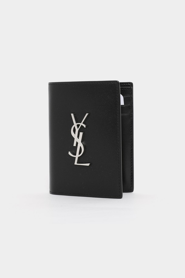 SAINT LAURENT - 지갑 - 생로랑 모노그램 YSL로고 폴드 남성 반지갑 668735 0SX0E 1000