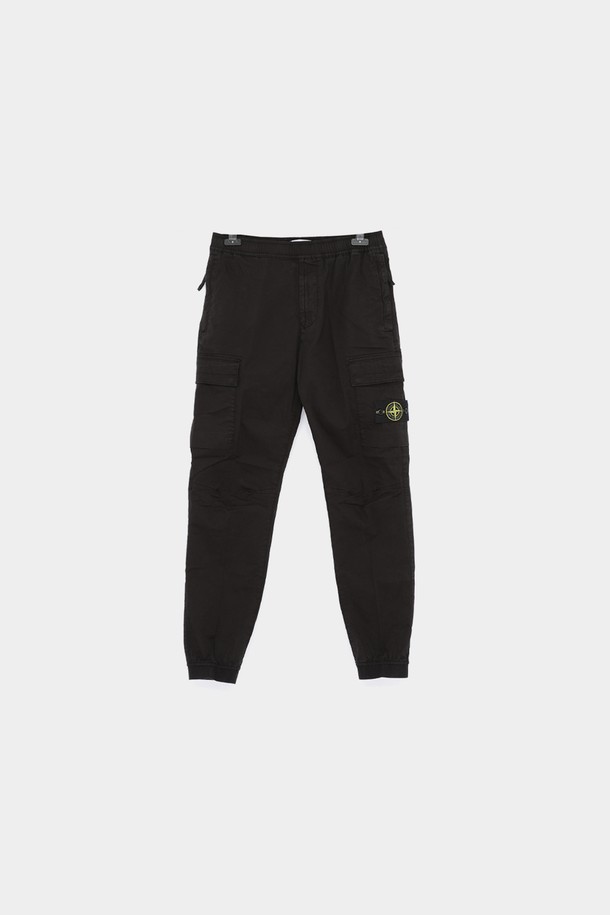 STONE ISLAND - 캐주얼팬츠 - 스톤아일랜드 24FW 와펜로고 밴딩 카고 남성 팬츠 811531310 V0029