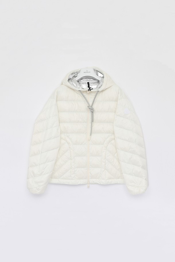 MONCLER - 점퍼 - 몽클레어 델포 패치로고 후드 패딩 여성 자켓 1A00048 595FE 034 DELFO