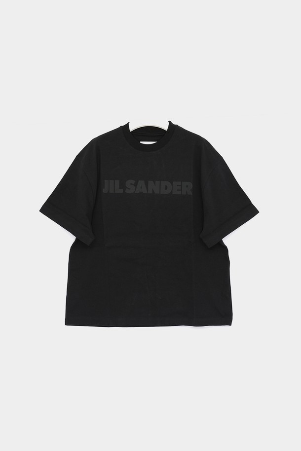 JIL SANDER - 반소매 티셔츠 - 질샌더 25SS 영문빅로고 오버핏 반팔 여성 티셔츠 J03GC0137 J20243 001