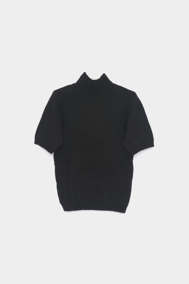 A.P.C. - 스웨터 - 아페세 25SS 에디 알파카 울 믹스 터틀넥 반팔 여성 니트 WPABE F23343 LZZ