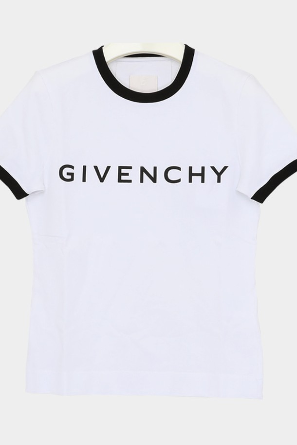 GIVENCHY - 반소매 티셔츠 - 지방시 BW70BF3YAC 116 슬림핏 반팔티