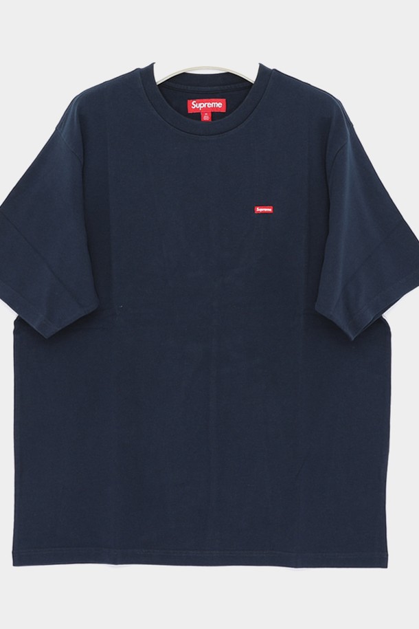 SUPREME - 반팔티셔츠 - 슈프림 SS24KN18 NAVY 박스로고 티셔츠