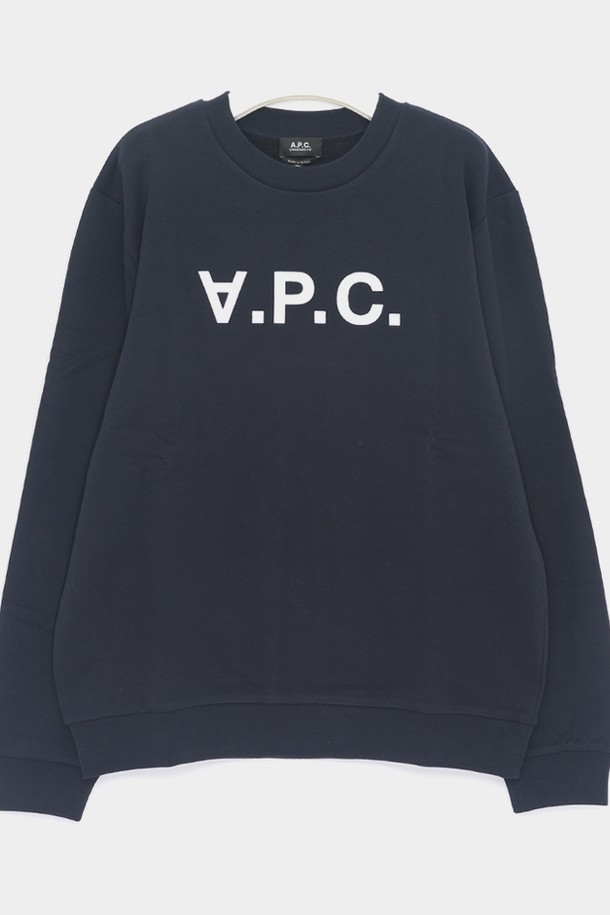 A.P.C. - 스웨트셔츠 - 아페세 24FW VPC로고 스웨트 남성 맨투맨 COHBN M27907 TIQ