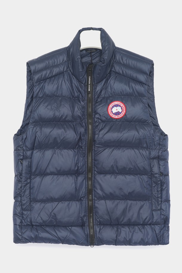 CANADA GOOSE - 다운/패딩 - 캐나다구스 24FW 크로프턴 베스트 패치로고 패딩 조끼 남성 자켓 2229M 63