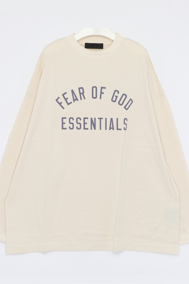 FEAR OF GOD - 긴팔티셔츠 - 피어오브갓 24FW 에센셜 프린트 저지 롱슬리브 오버핏 긴팔 남성 티셔츠 125BT244202F