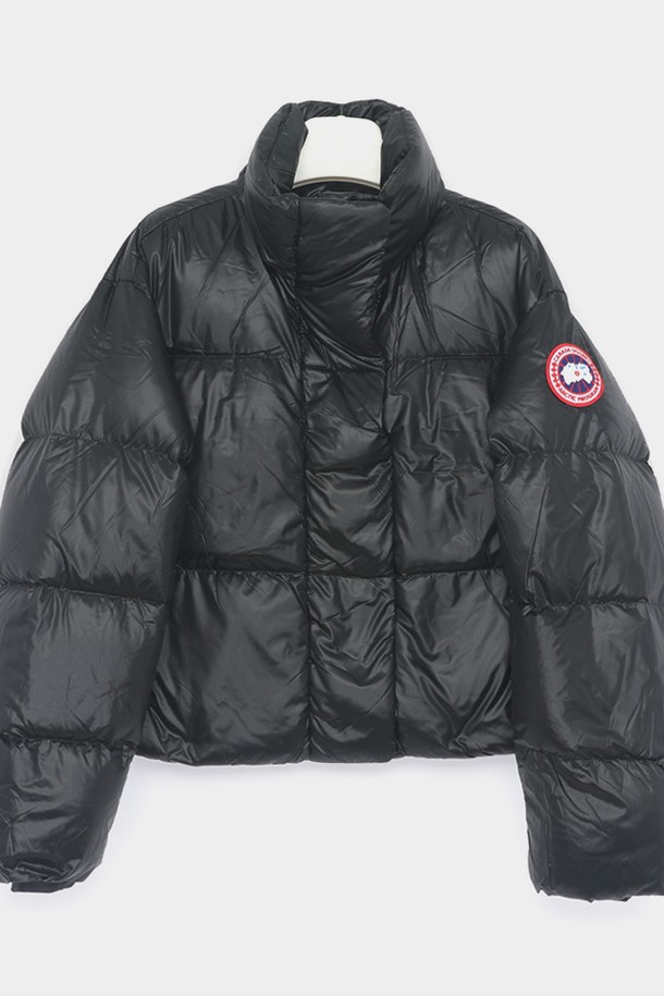 CANADA GOOSE - 점퍼 - 캐나다구스 24FW 사이프러스 패치로고 크롭 푸퍼 패딩 여성 자켓 2256W 61