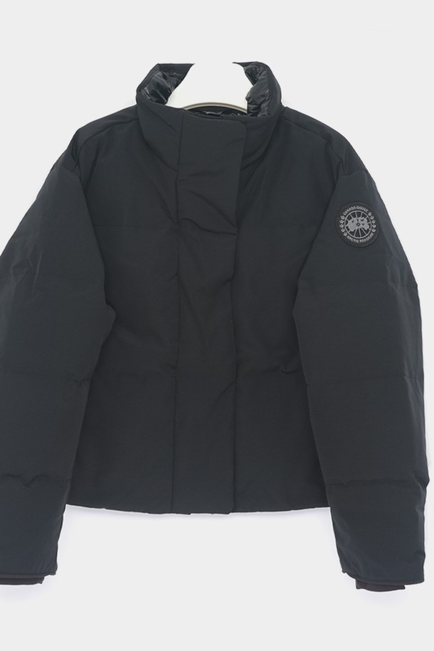 CANADA GOOSE - 점퍼 - 캐나다구스 24FW 그랜드뷰 블랙라벨 패치로고 크롭 하이넥 패딩 여성 자켓 2266WB 61