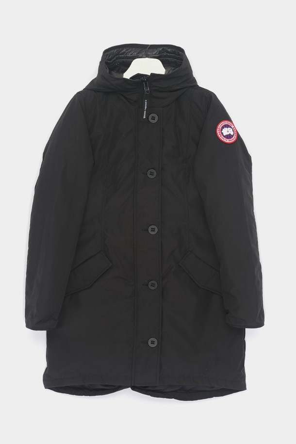 CANADA GOOSE - 점퍼 - 캐나다구스 24FW 로스클레어 패치로고 후드 롱패딩 여성 자켓 2580W 61