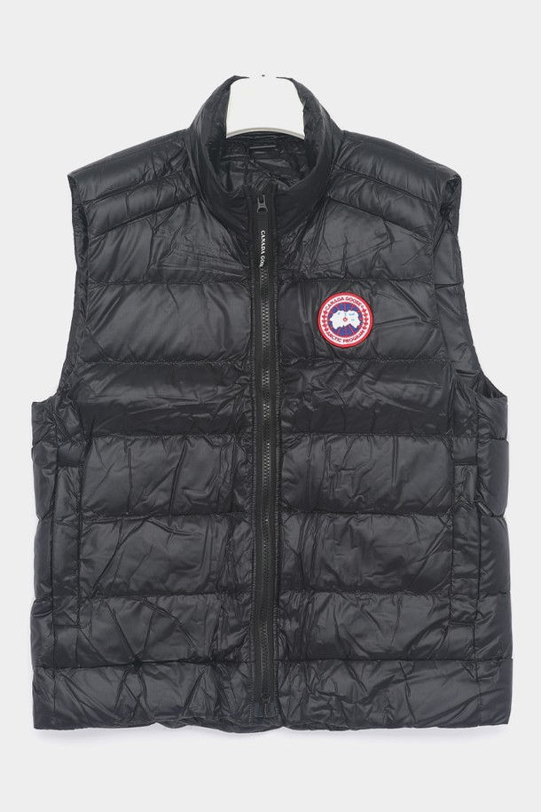 CANADA GOOSE - 다운/패딩 - 캐나다구스 24FW 크로프턴 베스트 패치로고 패딩 조끼 남성 자켓 2229M 61