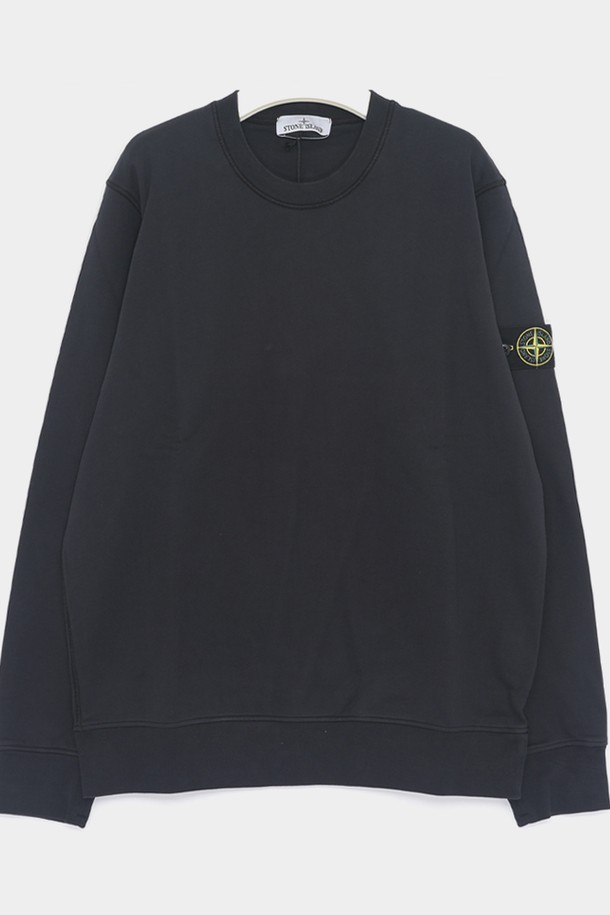 STONE ISLAND - 스웨트셔츠 - 스톤아일랜드 25SS 와펜로고 오가닉코튼 스웨트 남성 맨투맨 K1S156100044 S0051 V0020