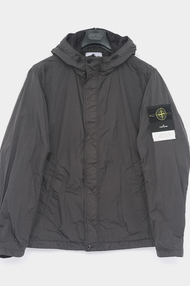 STONE ISLAND - 사파리/필드자켓 - 스톤아일랜드 25SS  와펜로고 클링클랩스 후드 남성 자켓 K1S154100092 S0A23 V0065