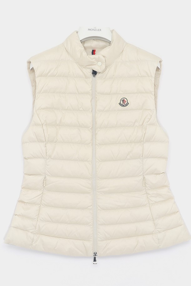 MONCLER - 점퍼 - 몽클레어 25SS 아이젠즈 패치로고 다운 베스트 여성 자켓 1A00067 597YF 20F IGENS