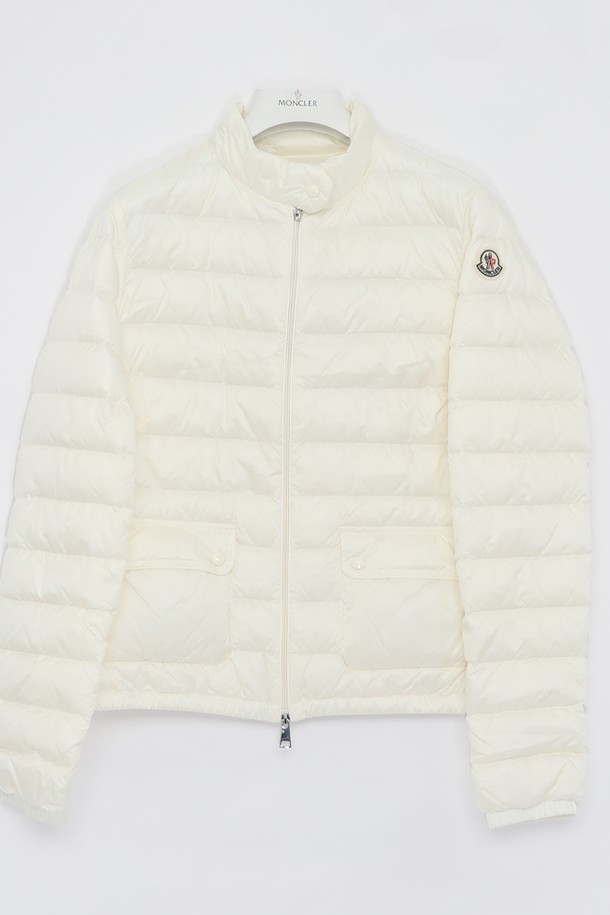 MONCLER - 점퍼 - 몽클레어 25SS 란스 패치로고 경량 패딩 여성 자켓 1A10100 53048 034 LANS