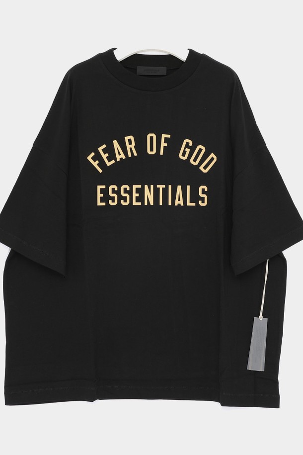 FEAR OF GOD - 반팔티셔츠 - 피어오브갓 24FW 에센셜 프린트 저지 오버핏 반팔 남성 티셔츠 125BT244190F