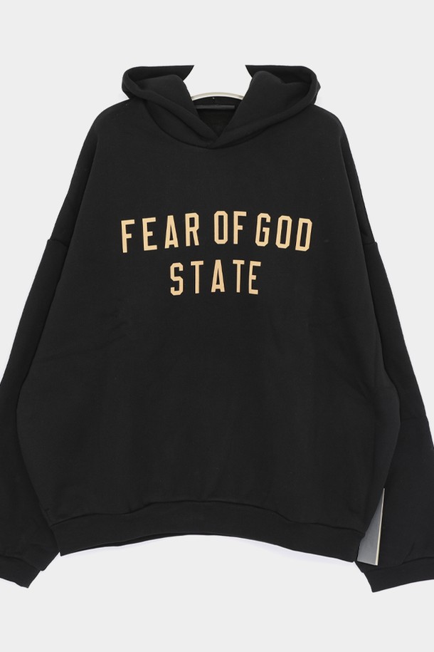 FEAR OF GOD - 후디 - 피어오브갓 24FW 에센셜 플리스 오버핏 스테이트 남성 후드티 192BT246250F