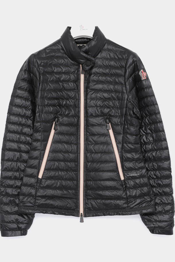 MONCLER - 점퍼 - 몽클레어 폰타익스 패치로고 경량 패딩 여성 자켓 1A00013 539YL 999 PONTAIX