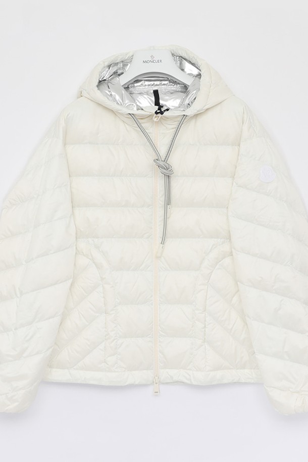 MONCLER - 점퍼 - 몽클레어 델포 패치로고 후드 패딩 여성 자켓 1A00048 595FE 034 DELFO