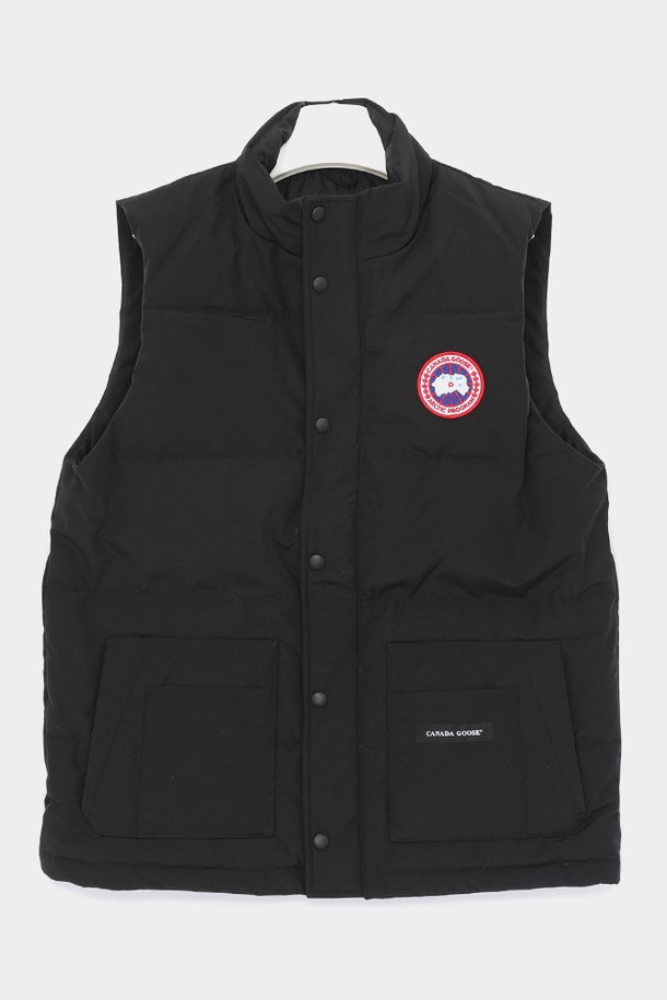 CANADA GOOSE - 다운/패딩 - 캐나다구스 24FW 프리스타일 패치로고 크루 패딩 조끼 남성 자켓 2054M 61